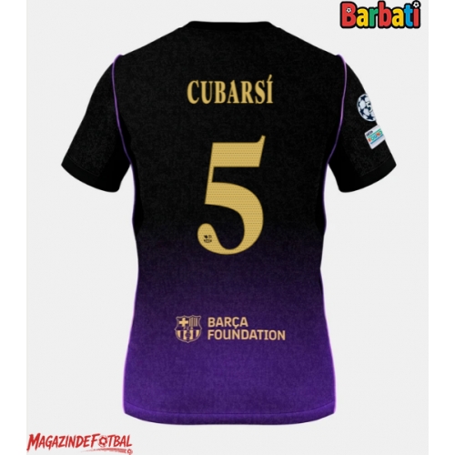 Barcelona Pau Cubarsi #5 Tricou Fotbal Replică 2026-27 Barbati Deplasare Barcelona Pau Cubarsi #5 Tricou Fotbal Replică 2026-27 Barbati Deplasare